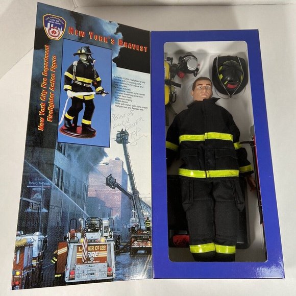 Fdny | Toys | 20 Fdny Fire Zone 911 Firefighter 12 Action Figure Doll ...